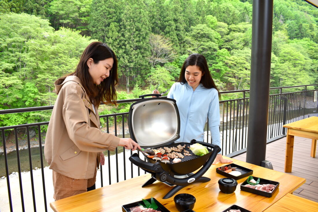 Fun for the Whole Family: Terrace BBQ lunch at Roadside Station Ueno